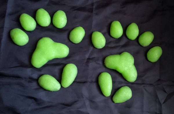 Silicone fursuit paw pads canine and feline option