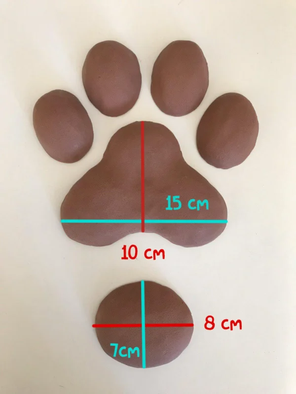 Feet paw pads for canine and feline fursuits