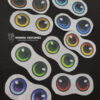 Printed eye mesh examples