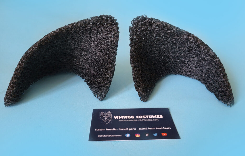 Realistic wolf Fursuit ears - WMW66 Costumes