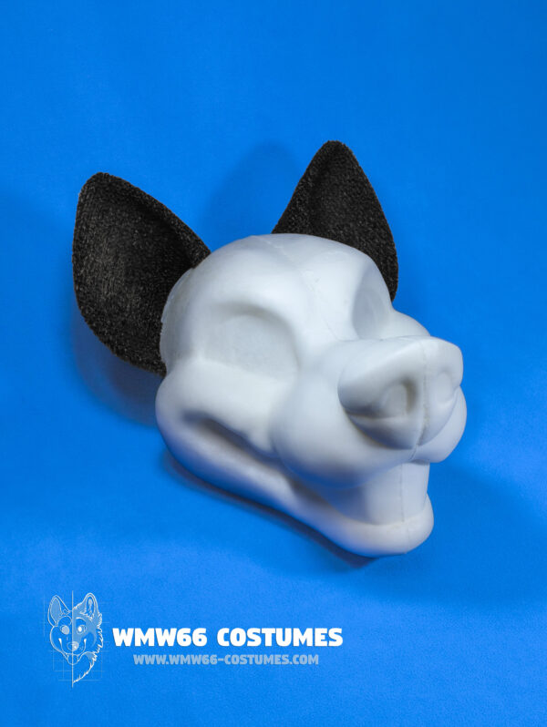 Toony Canine Grumpy Dog Fursuit Ears TPU DIY Part Fursuit Base