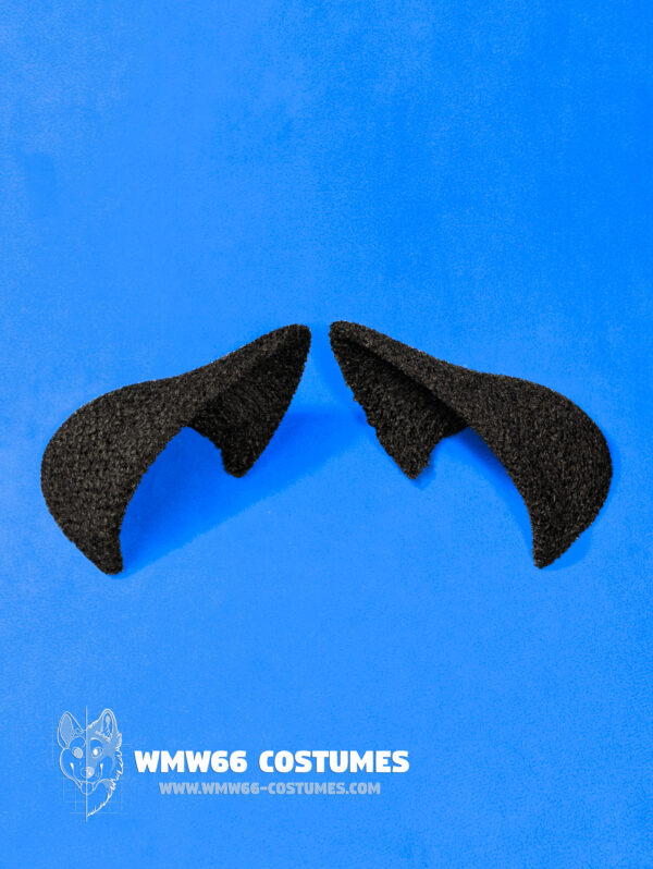 Toony Canine Grumpy Dog Fursuit Ears TPU DIY Part